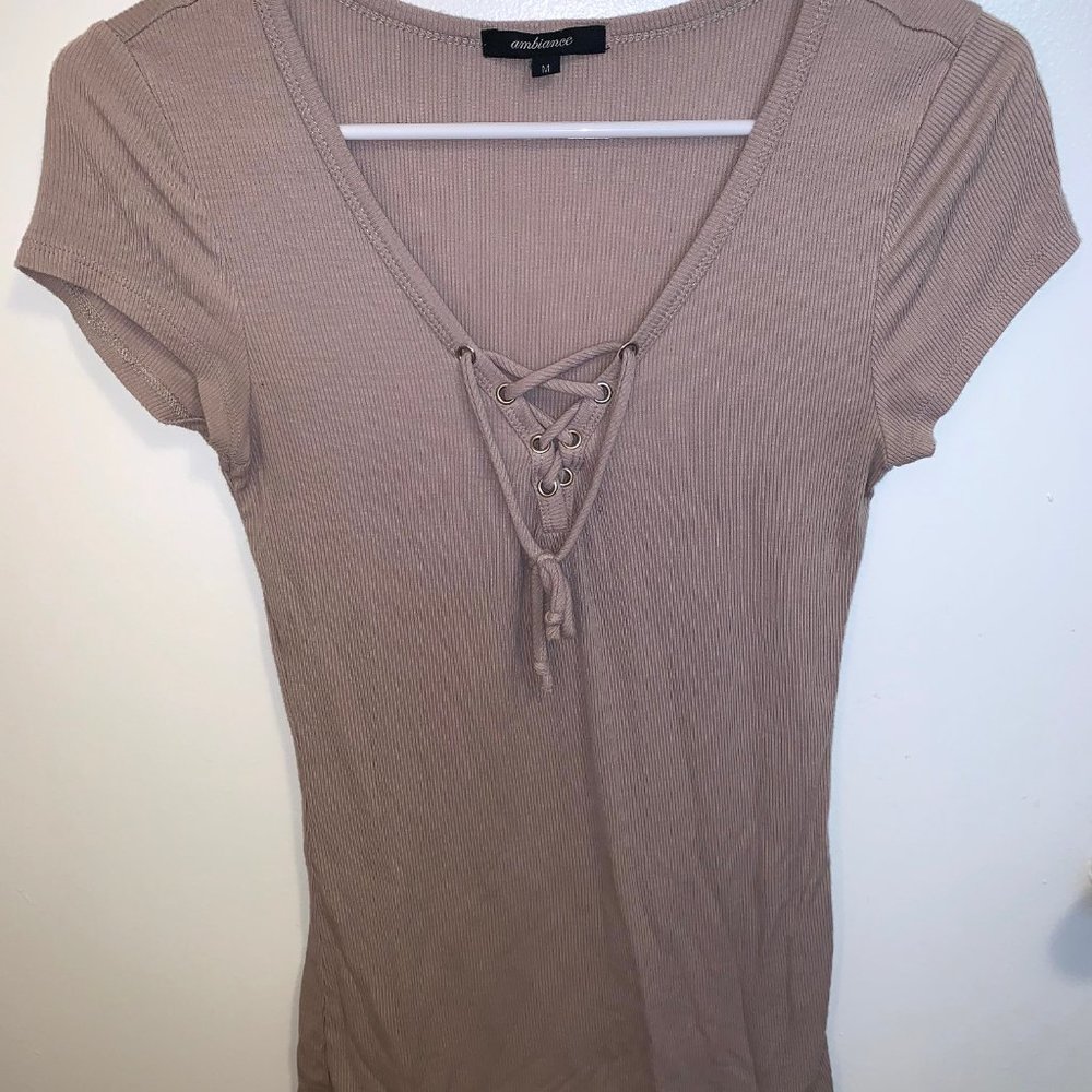 Fitted knit Top